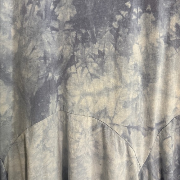 Anthropologie Heartloom Blue Tie-Dye Mini Dress - Picture 3 of 9